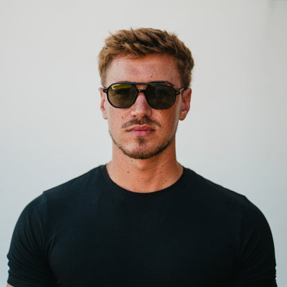 CAPRI | TORTOISE DARK GREEN