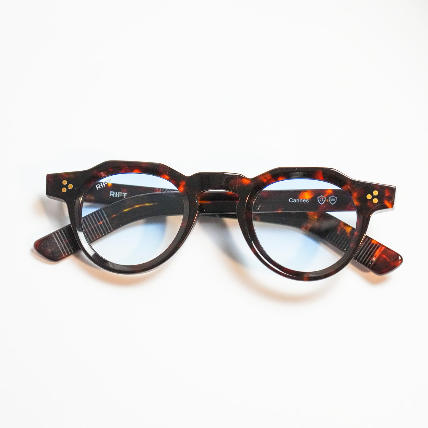 CANNES | TORTOISE WHITE & BLUE