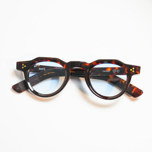 CANNES | TORTOISE WHITE & BLUE