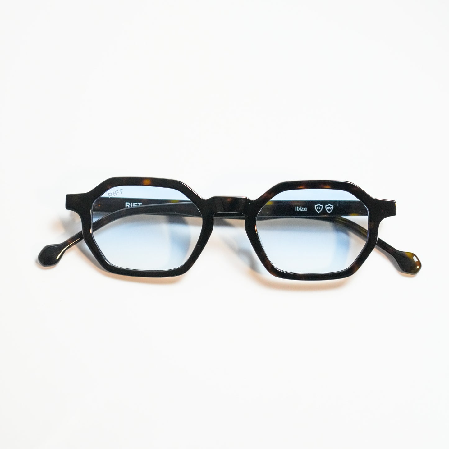 IBIZA | TORTOISE WHITE & BLUE