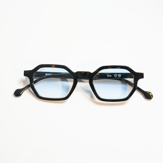 IBIZA | TORTOISE WHITE & BLUE