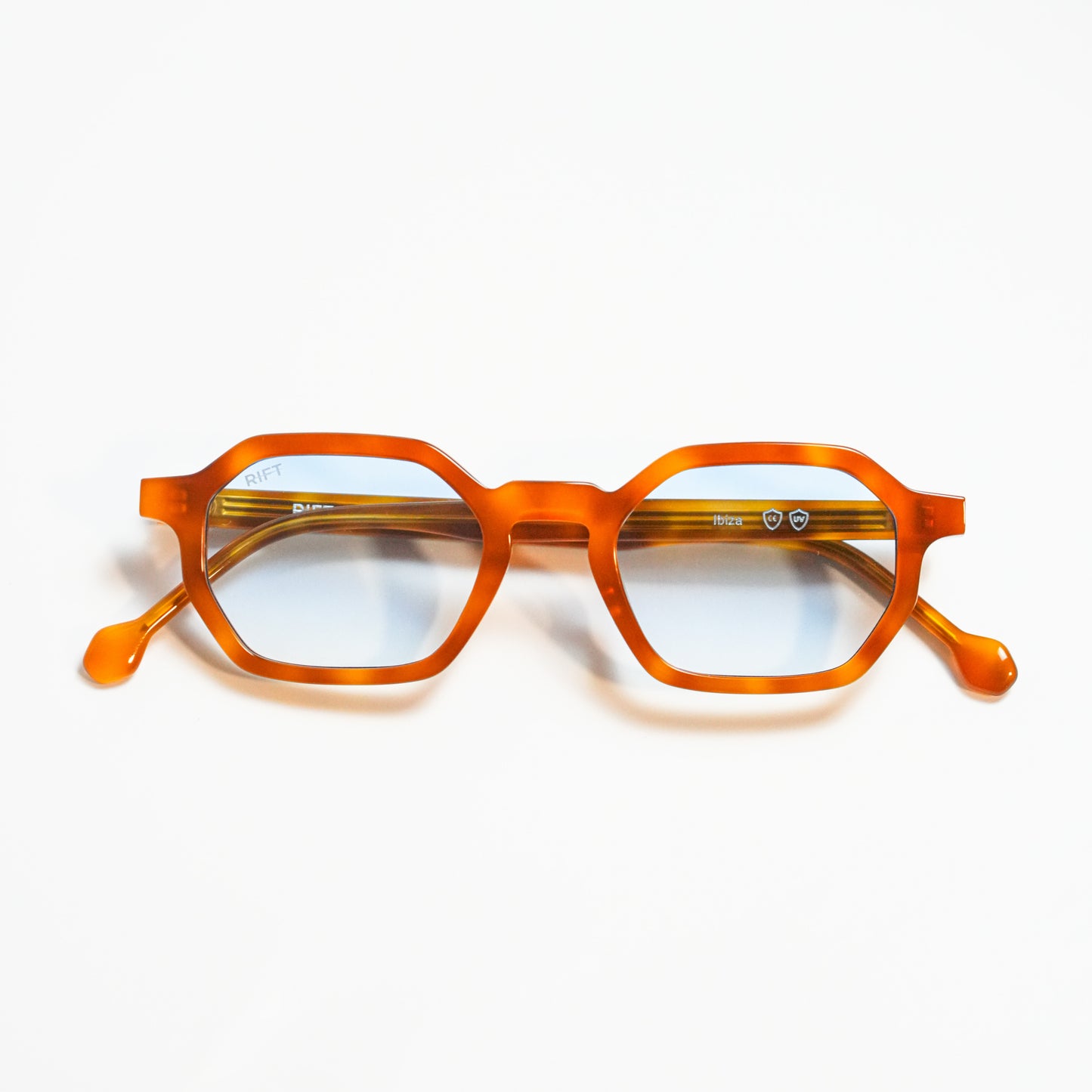 IBIZA | TORTOISE ORANGE BLUE