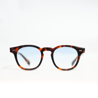 TULUM | TORTOISE  WHITE & BLUE